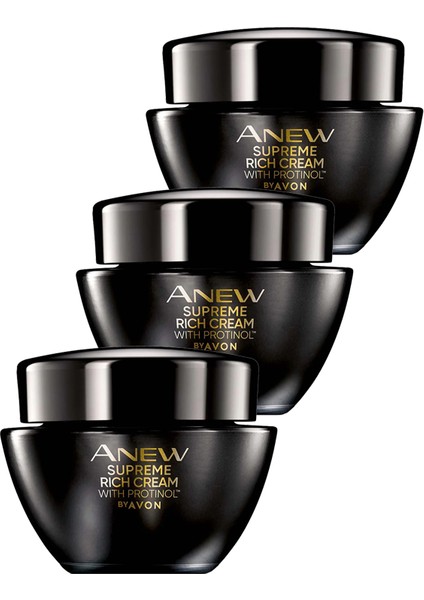 Anew Supreme Rich Krem Üçlü Set 50 ml