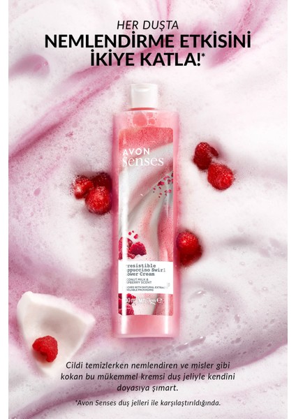 Senses Hindistan Cevisi Sütü ve Böğürtlen Kokulu Duş Kremi 500 ml x 3 adet modelleri