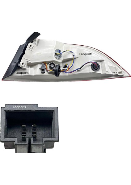 Skoda Super B Stop Lambası Dış Sol (Ledli) 2007-2012 3TD945095