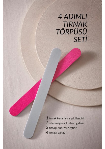 4 Adımlı Tırnak Törpüsü Seti
