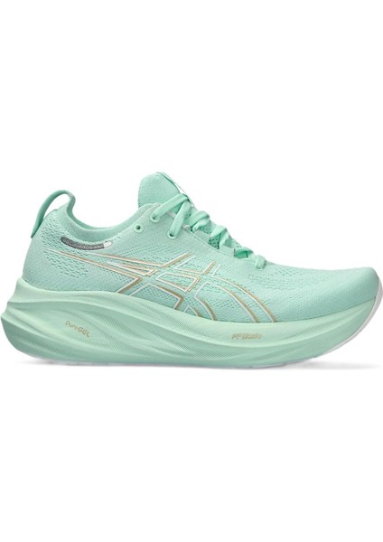 Gel-Nimbus 26 Gel Taban Kadın Yeşil Koşu Ayakkabısı