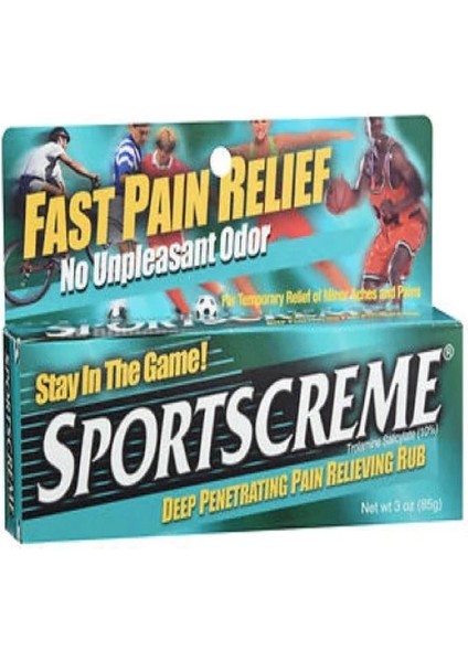 Sportscreme Deep Penetrating Pain Relieving Rub 3oz