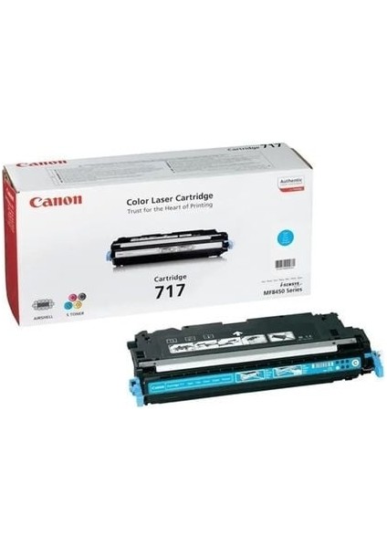 CRG-717C (2577B002) Mavi Cyan Orjinal Toner - MF8450