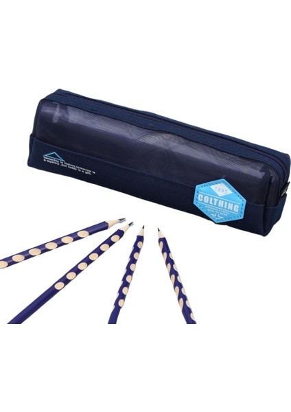 Büyük Kapasiteli, Basit Stilde, Nefes Alabilen ve Üst Düzey Anlamda, Öğrenci Büyük Kapasiteli Kalem Kutusu ile Çift Parçalı Örgü Kalem Kutusu (Yurt Dışından)