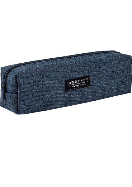 Öğrenci Büyük Kapasiteli Kalem Çantası Kare Kalem Saklama Çantası Kırtasiye Çantası Küçük Kare Çanta Kırtasiye Kalem Çantası (Yurt Dışından)