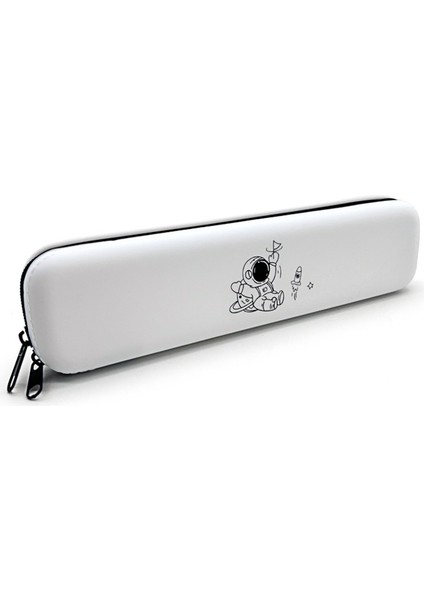 Yaratıcı Silikon Kalem Çantası Dikdörtgen Silikon Kalem Çantası Öğrenci Silikon Kalem Kırtasiye Kutusu Saklama Çantası (Yurt Dışından)