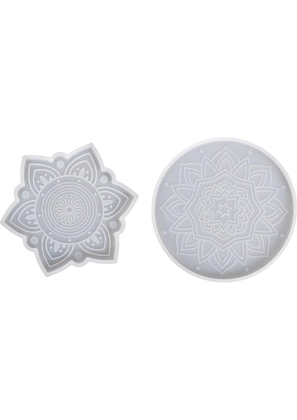 2 Mandala Reçine Iğı Kalıı Dıy I Epoksi Kalıp Için El Yapımı (Yurt Dışından)
