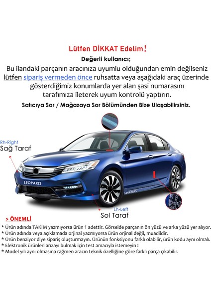 Dacia Duster Stop Lambası Sağ 2018-2020 265503601R