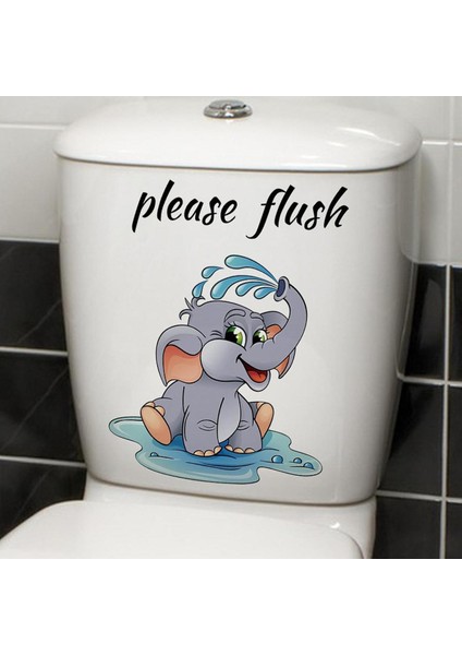 Tuvalet Ğı Çıkartması Tuvalet Stickerı Tuvalet Dekorasyonu Için (Yurt Dışından)