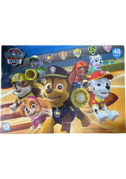 Laço Kids Paw Patrol Karakterli 2 Adet Puzzle