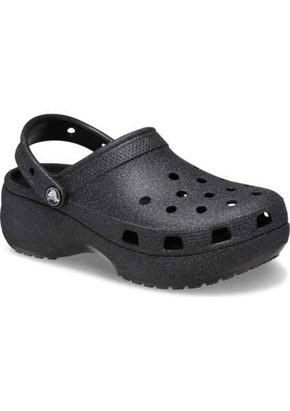 207241 Classic Platform Glitter Clog W Terlik