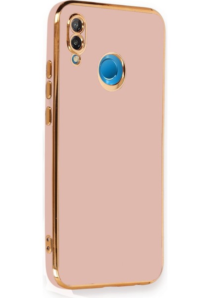 Huawei P20 Lite Kılıf Volet Silikon - Pembe 13