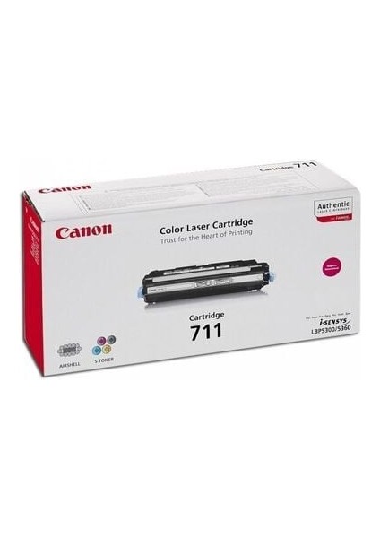 CRG-711M (1658B002) Kırmızı Orjinal Toner - LBP5300 (T4710)