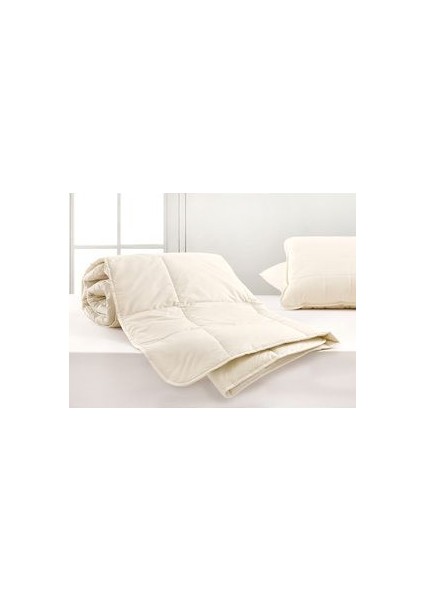 Layna Yıkanabilir Yün Tek Kişilik Yorgan 155x215 Cm Beyaz fiyatları