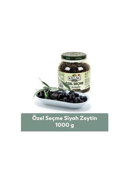 Özel Seçme Gemlik Siyah Zeytin 1 kg