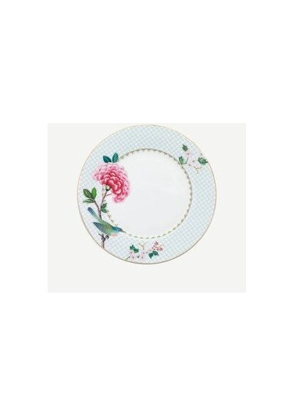Blushing Birds Beyaz Tabak 21 cm.