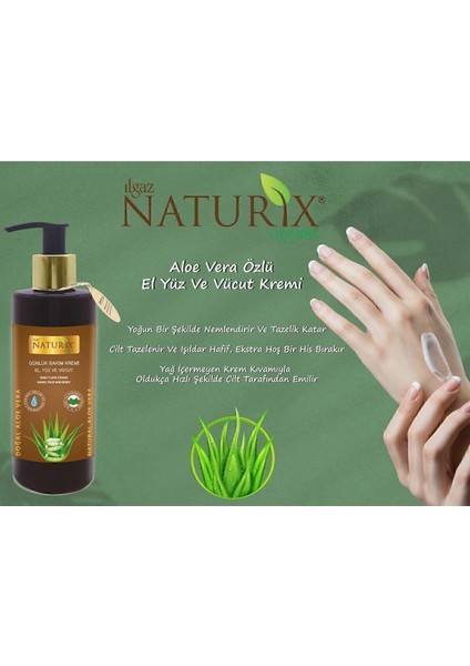 Aloe Vera El - Yüz - Vücut Losyonu 250 ml x 3 Adet modelleri