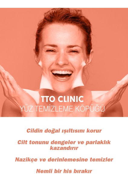 Clınıc Yüz Temizleme Köpüğü 200 ml