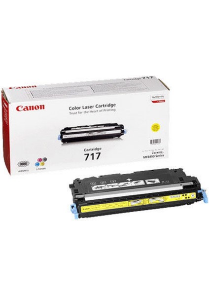 CRG-717Y (2575B002) Sarı Yellow Orjinal Toner - MF8450 (T3998) fiyatları