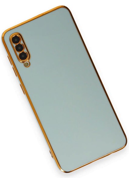 Samsung Galaxy A70 Kılıf Volet Silikon - Açık Yeşil 13