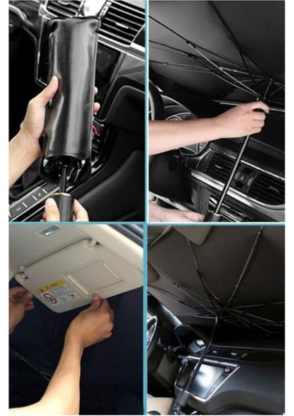 Güneşlik Gölgelik Ön Cam Şemsiyesi Oto Araç Içi Tüm Binek Araçlar Için Güneşlik Perde modelleri