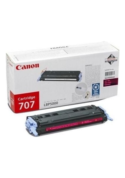 CRG-707M (9422A004) Kırmızı Orjinal Toner - LPB5000 / LBP5100 (T5649)