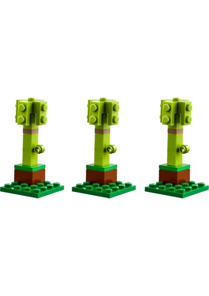 LEGO Minecraft Mini Ağaç (3 Adet)