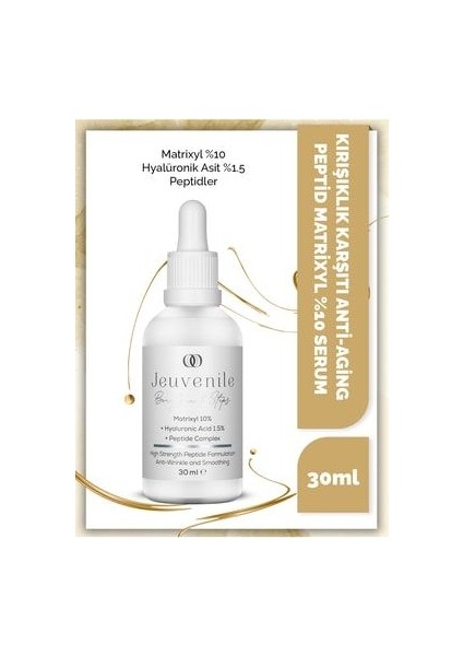 Anti-aging Peptid Matrixyl %10  Serum 30 ml - Matrixyl 10% Face Serum 30 ml