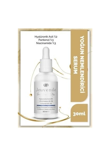 Yoğun Nemlendirici Dolgunlaştırıcı Hyaluronik Asit %2 Serum 30ml - HA 2% Face Serum 30 ml