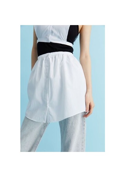 Kadın Siyah Içlik Gömlek Etek