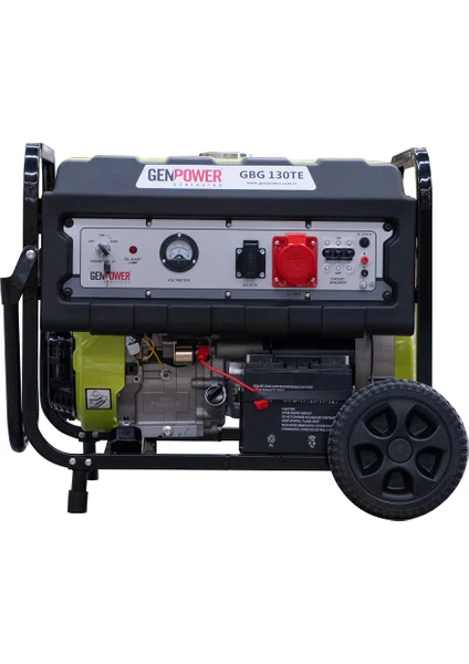 Gbg 130 Te Model 13 Kva Benzinli ,ipli/marşlı Tekerlekli Trifaze (380 Volt) Portatif Jeneratör