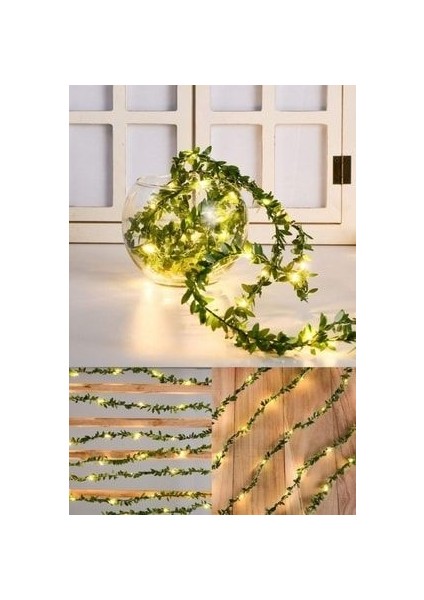 3 m Yapay Yapraklı Dekoratif Peri LED Işık Sarmaşık – Günışığı, Modern ve Yüksek Verimli Aydınlatma modelleri