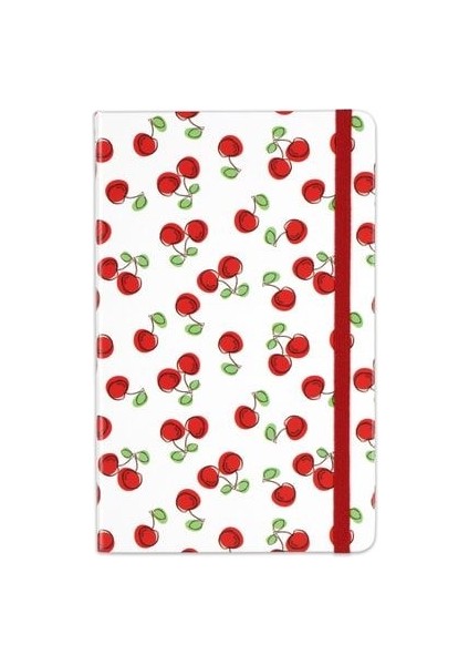 Lastikli Çizgili Defter İkili Paket 13 x 21 cm Krem Renk Sert Kapak indirimleri