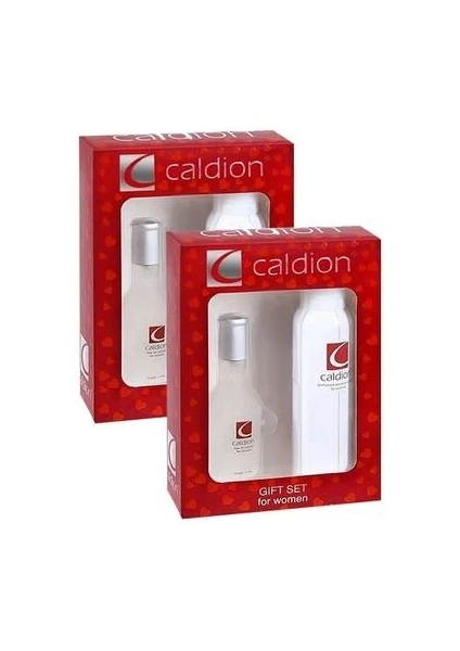 Kadın Parfüm Set 50 ml Edt 150 ml Deo X2 Adet Set Caldion