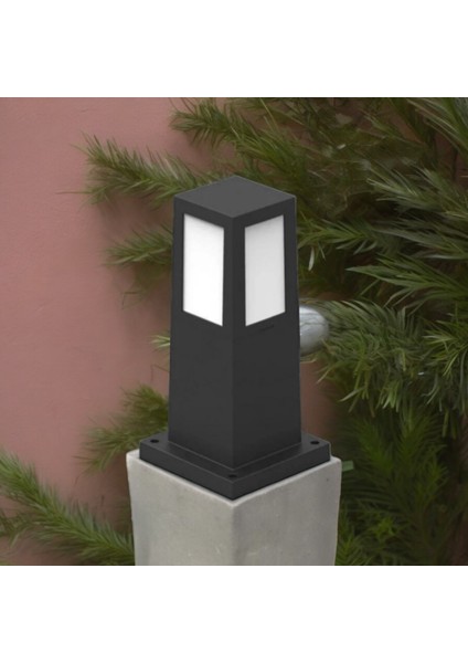 29 Cm, 10 Watt Beyaz Işık Ampullü Set Üstü Aplik, Bahçe Duvar Armatürü, Çim, Çiçek Bahçe Yolu Apliği modelleri