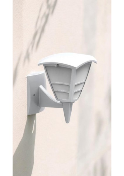 E27 Duylu, 10 Watt Günışığı LED Ampul Dahil, Beyaz Renk Iç ve Dış Mekan Bahçe, Balkon, Teras Apliği modelleri