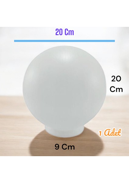 20'lik Karpuz Lamba, Birinci Kalite Pvc Glop, Bahçe Aplikleri Yedek Parçası, 20 cm Çapında Pvc Küre