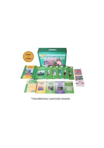 Almanca Eğitim Seti A1-A2 Seviyeleri İçin 2986 Sayfa Mesleki Hazırlık