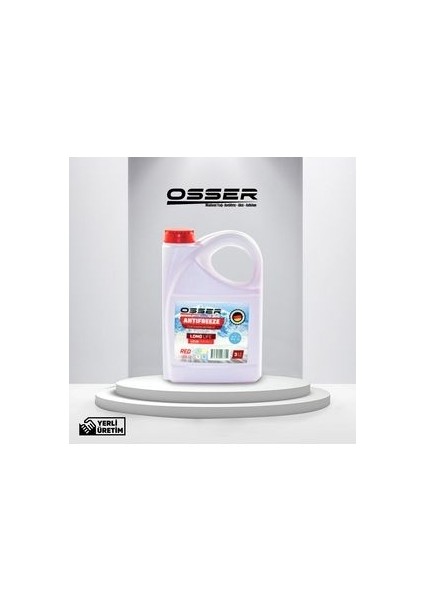 OSSER Antifriz 3 LT Kırmızı -42 Derece