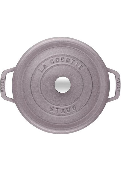 La Cocotte 24CM 3,7 Kiraz Çiçeği Yuvarlak Döküm Tencere - 405088590