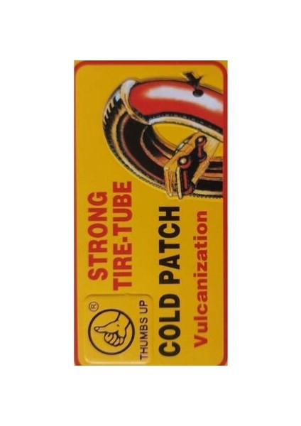 Thumbs Up 48 Li Bisiklet Lastik Tamir Yama Seti Soğuk Yama 2021 Taze Yama Yeni Ürün modelleri