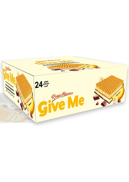 Muz Kremalı Kare Gofret 30GR.*24ADET fiyatları