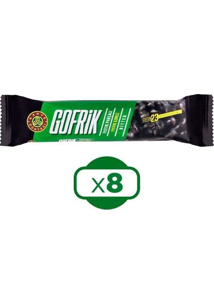 Gofrik Bitter Antep Fıstıklı 33 gr x 8 Adet