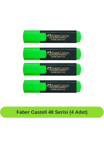 Fosforlu Kalem 48 Serisi 4 Adet