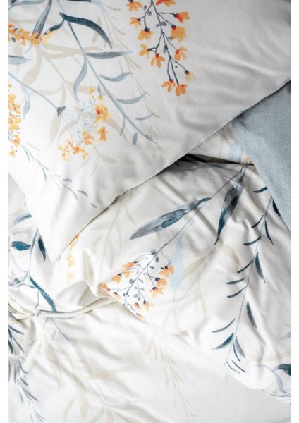 Ranforce Nevresim Takımı Çift Kişilik Hiedra Indigo fiyatları