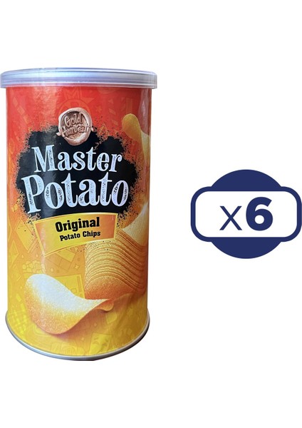 Potato Original Cips 60 gr x 6 Adet