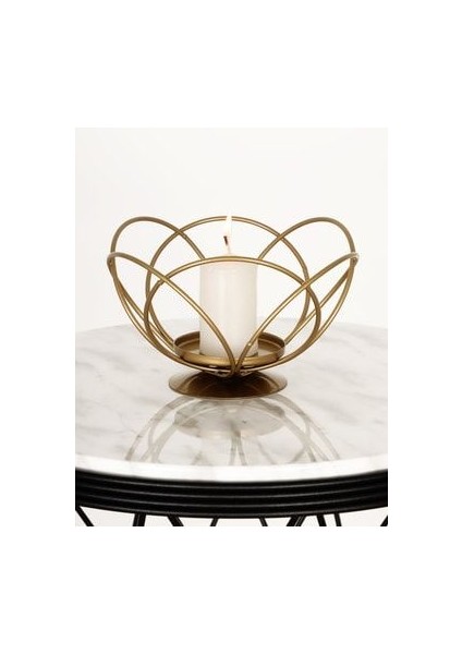 Aqua Eskitme Metal Tek Mum Gözlü Rustik Dekoratif Masa Üstü Mumluk – Şık ve Dayanıklı Tasarım fiyatları