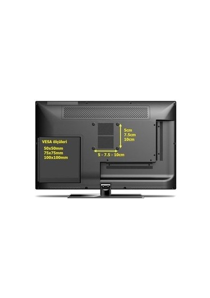 Wm-02 17-27 inç Hareketli TV Askı Aparatı Siyah modelleri