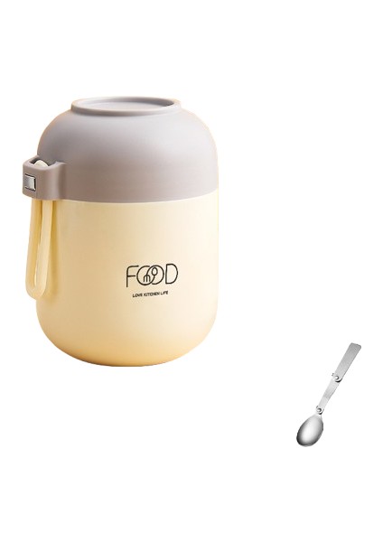 24 Saat Isı Korumalı 316 Paslanmaz Çelik Taşınabilir Yemek Termosu 700 ml (Yurt Dışından)