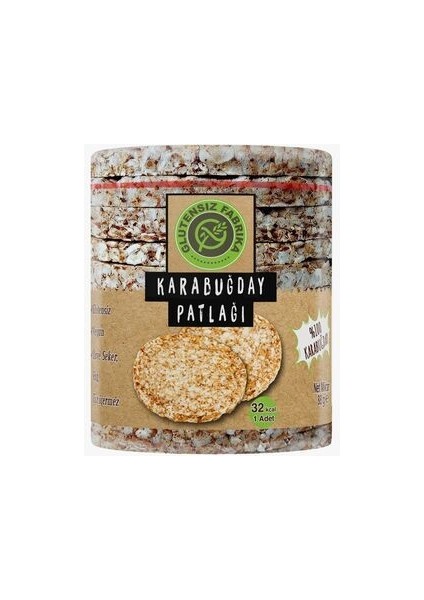 Karabuğday Patlağı 2 Paket 176 gr Sağlıklı Atıştırmalık